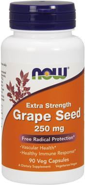 Экстракт виноградной косточки Grape Seed 250mg от NOW