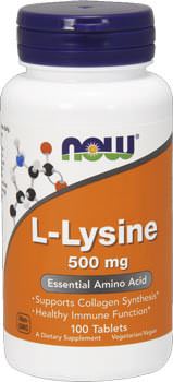 Лизин NOW L-Lysine 500mg