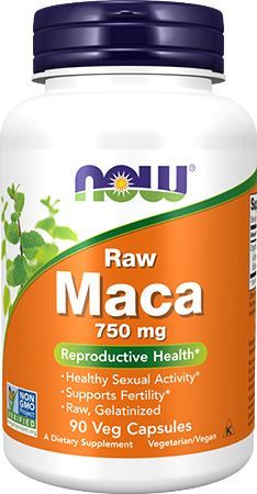 Экстракт из корня маки NOW Maca 750 мг