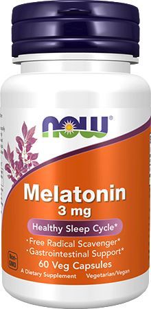 Мелатонин Melatonin 3mg от NOW