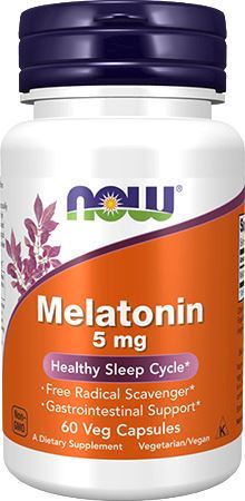 Мелатонин Melatonin 5mg от NOW