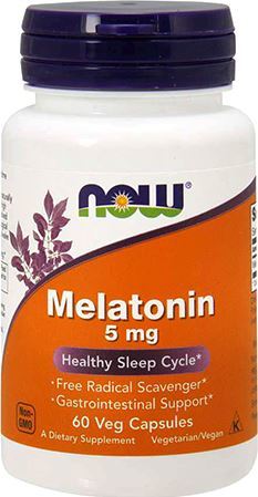 Мелатонин Melatonin 5mg от NOW