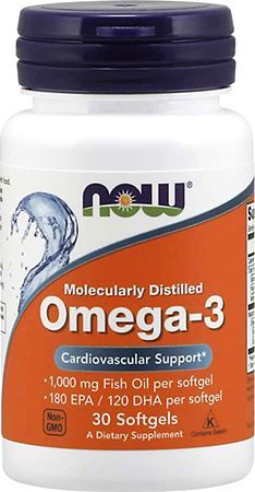 Жирные кислоты NOW Omega-3