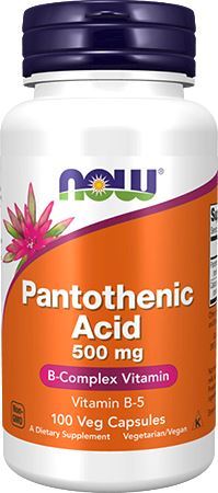 Витамин Б5 Pantothenic Acid от NOW