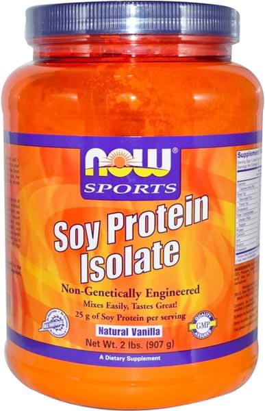 Изолят соевого протеина Soy Protein Isolate от NOW Sports