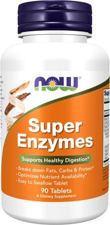 Пищеварительные ферменты Super Enzyme от NOW