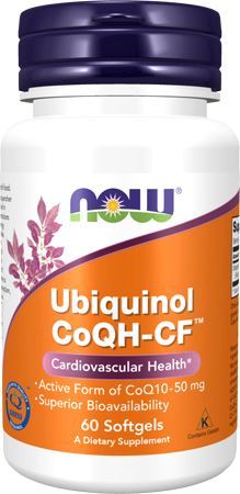 Коэнзим Q10 NOW Ubiquinol CoQH-CF