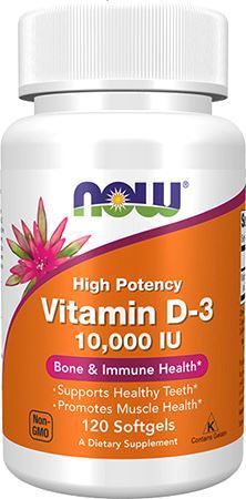 NOW Vitamin D-3 10000 МЕ