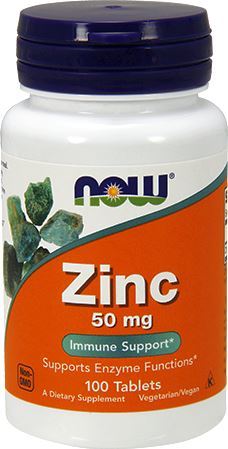 Глюконат цинка NOW Zinc Gluconate 50 мг