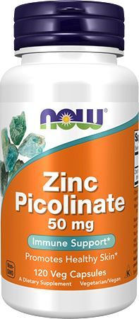 Витамины NOW Zinc Picolinate 50 мг