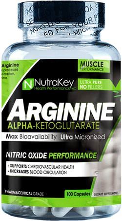 Аргинин альфа-кетоглютарат Arginine AKG от NutraKey