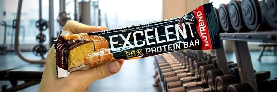 Протеиновый батончик Nutrend Excelent