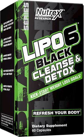 Детокс Lipo-6 Black Cleanse Detox от Nutrex