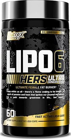 Жиросжигатель для женщин Lipo-6 Black Hers Ultra Concentrate US от Nutrex