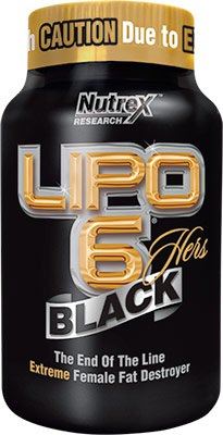 Жиросжигатель Lipo-6 Black HERS от Nutrex