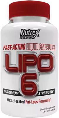 Жиросжигатель Lipo 6 US от Nutrex