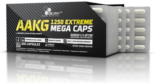 Аргинин альфа-кетоглютарат AAKG 1250 Extreme Mega Caps от Olimp