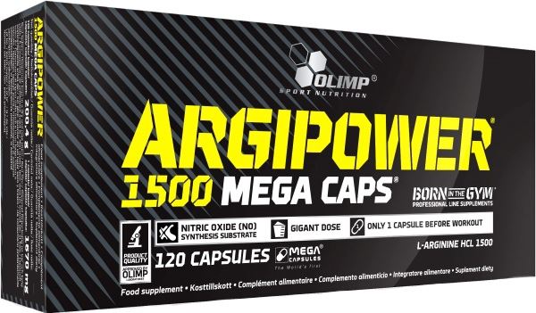 Аргинин Argipower 1500 Mega Caps от Olimp