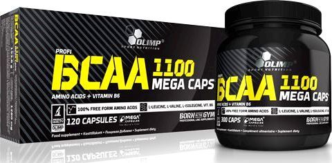 BCAA 1100 Mega Caps от Olimp