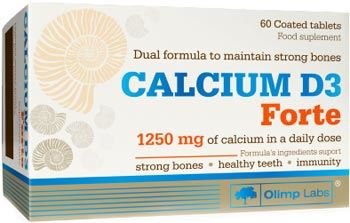 Кальций и витамин Д3 Calcium D3 Forte от Olimp