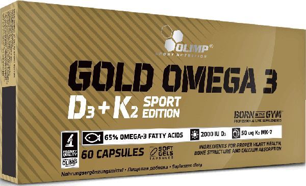 Olimp Gold Omega 3 D3 K2 Sport Edition