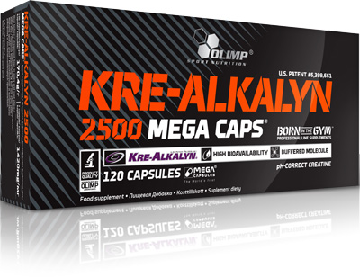 Креатин Kre-Alkalyn 2500 Mega Caps от Olimp