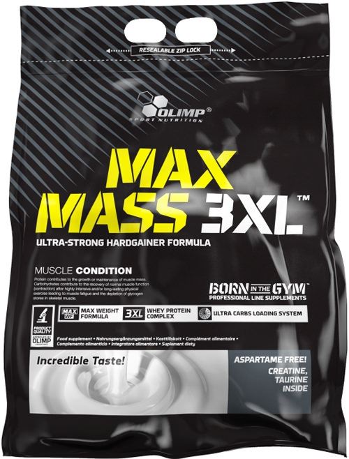 Высококалориййный гейнер Max Mass 3XL от Olimp