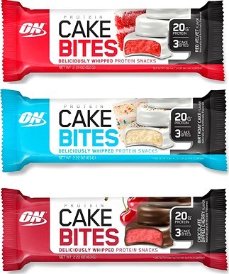 Протеиновые пирожные Cake Bites от Optimum Nutrition