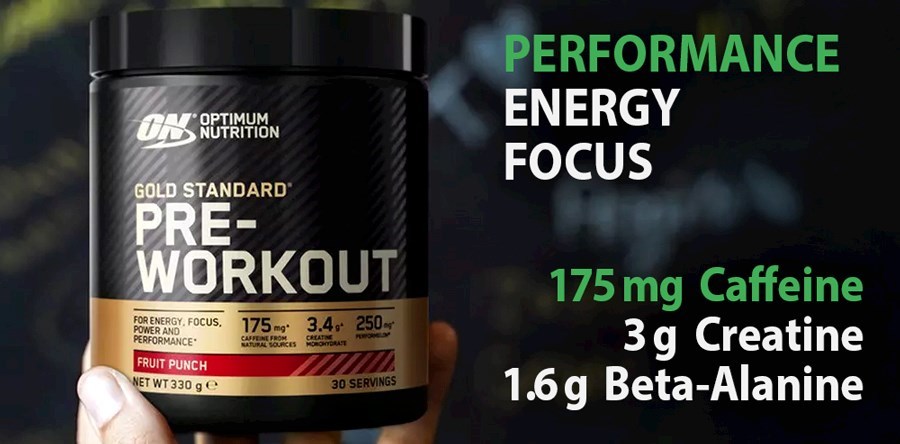 Предтренировочный комплекс PRE-WORKOUT Gold Standard от Optimum Nutrition