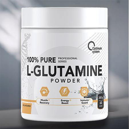 Глютамин Optimum System 100 Pure L-Glutamine Powder