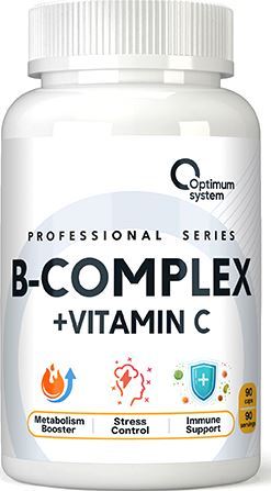 Витамины Optimum System B-Complex Vitamin C