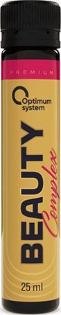 Комплекс коллагена Optimum System Beauty Complex Gold Series в бутылочках в жидком виде