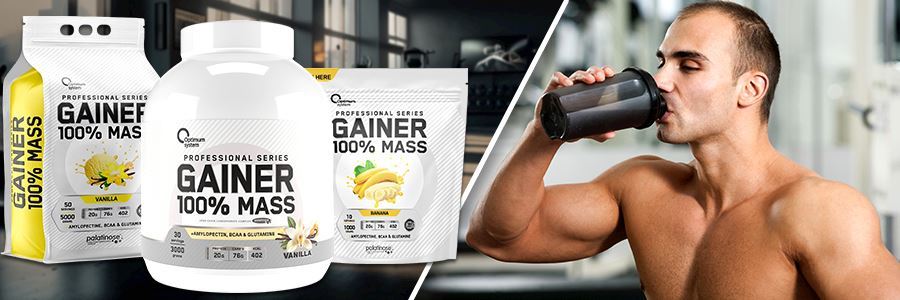 Гейнер для набора массы Optimum System Gainer 100 Mass