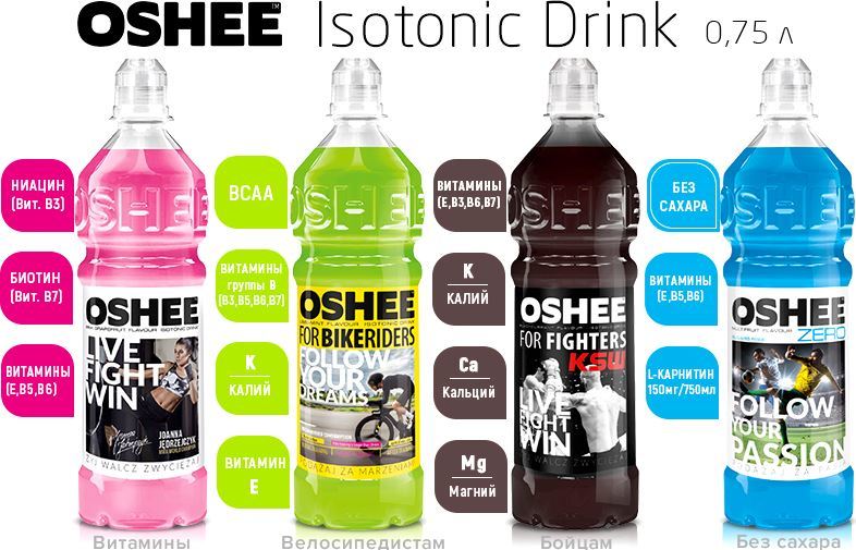 OSHEE Isotonic Drink