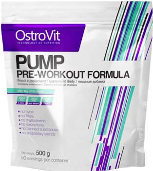 Предтренировочный комплекс Pump Pre-Workout Formula от OstroVit