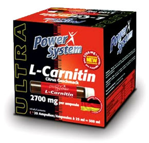 Power System L-Carnitin Liquid 3000 (20 бутылочек)