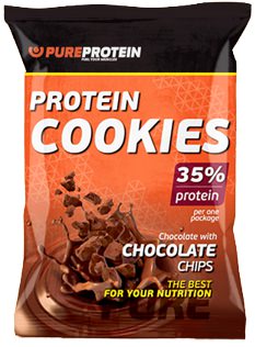 Высокобелковое печенье Protein Cookies 35% от PureProtein