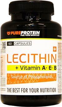 Лецитин Lecithin + Vitamin A-E-B от PureProtein