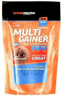 Сбалансированный гейнер Multicomponent Gainer Multi Line от PureProtein