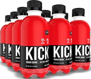 Энергетический напиток QNT Kick Клубника