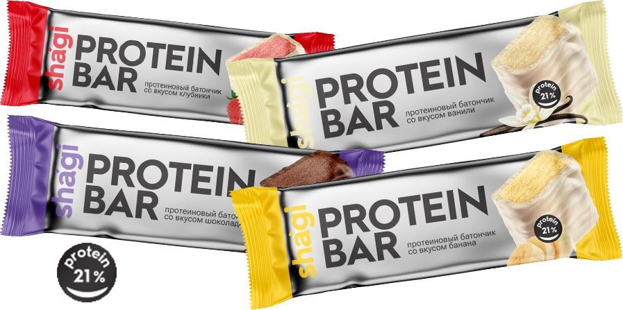 Протеиновый батончик Rex Protein Bar Shagi