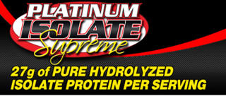 SAN Platinum Isolate Supreme - 27 г гидролизованного протеина в порции!