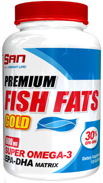 Жирные кислоты Premium Fish Fats Gold от SAN
