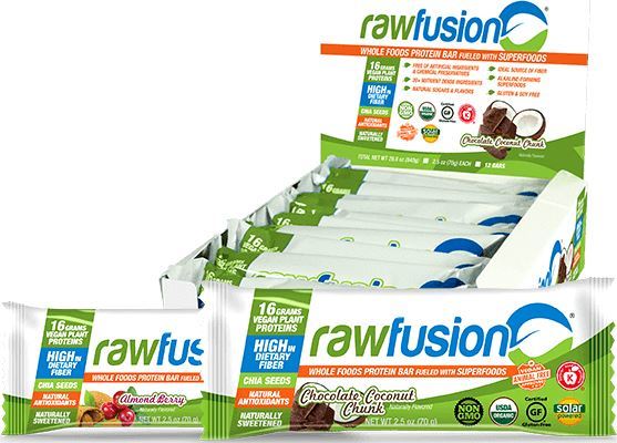 Протеиновые батончики SAN Raw Fusion Bar