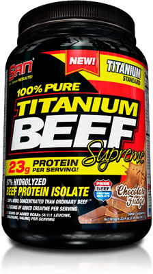Titanium Beef Supreme - говяжий протеин от SAN