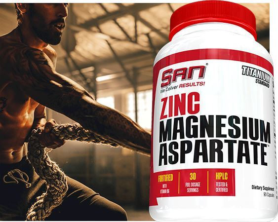 ZMA Zinc Magnesium Aspartate от SAN