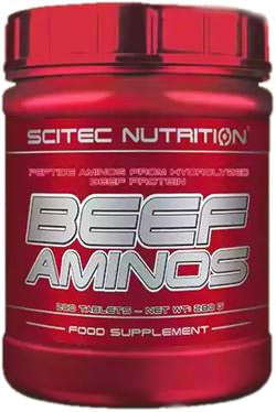 Аминокислотный комплекс из говядины Beef Aminos от Scitec Nutrition