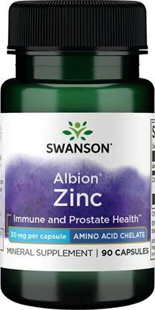 Swanson Albion Zinc 30 мг