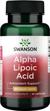 Альфа-липоевая кислота Swanson Alpha Lipoic Acid 600 mg