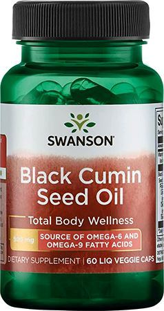 Swanson Black Cumin Seed Oil 500 мг